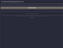 Tablet Screenshot of americanadrivingschool.com